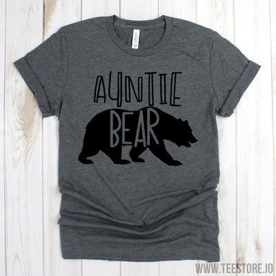 www.teestore.io-BAE T-Shirt - Auntie Bear Shirts - Auntie Tshirt - Family Bear T Shirt - Funny Aunt Shirt - Gift For Aunt Tshirt Funny Sarcastic Humor Comical Tee | TeeStore.io