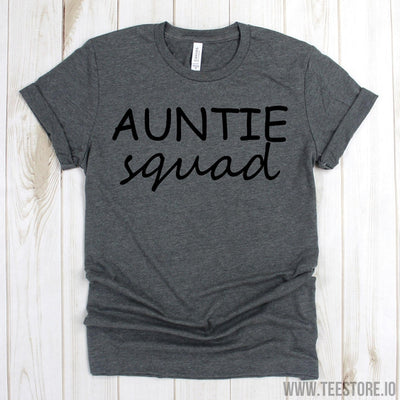 www.teestore.io-BAE Tee Shirt - Auntie Squad Shirt - Gift For Aunt - Auntie Shirt - Funny Aunt Shirt Tshirt Funny Sarcastic Humor Comical Tee | TeeStore.io