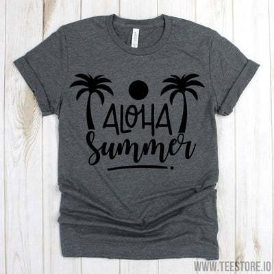 www.teestore.io-Beach Shirt - Aloha Summer Shirt - Beach Please Shirt - Hola Beaches - Summer Shirt Tshirt Funny Sarcastic Humor Comical Tee | TeeStore.io