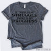 www.teestore.io-Black History Month If There Is No Struggle There Is No Progress Tshirt Funny Sarcastic Humor Comical Tee | TeeStore.io