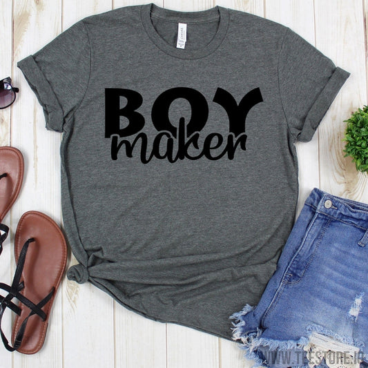 www.teestore.io-Boy Maker Shirt - Boy Mama Shirt - Boy Mama T Shirt - Boy Maker - Boy Mama - Boy Mama Tee Tshirt Funny Sarcastic Humor Comical Tee | TeeStore.io