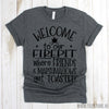 www.teestore.io-Camping Shirt - Welcome To Our Firepit - Weekend Camping Campsite - Fun Camp Shirt - Lady Camp Shirt - Lake Shirt - Weekend Shirt Tshirt Funny Sarcastic Humor Comical Tee | TeeStore.io