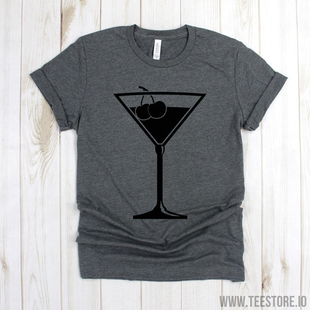www.teestore.io-Cute Cocktails Tee - Cocktail Glass Shirt - Cocktails Shirt - Mimosas Shirt - Tequila Shirt - Weekend Shirt - Brunch Tee - Girls Night Tshirt Funny Sarcastic Humor Comical Tee | TeeStore.io