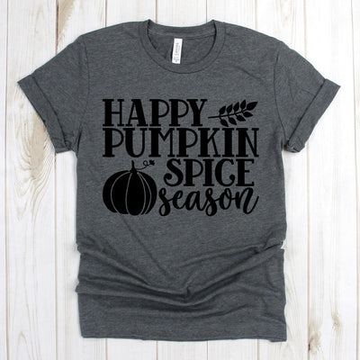 www.teestore.io-Fall Shirt - Happy Pumpkin Spice Season Pumpkin Leaves - Autumn Tee Shirt - Autumn Shirt - Fall Tee Tshirt Funny Sarcastic Humor Comical Tee | TeeStore.io