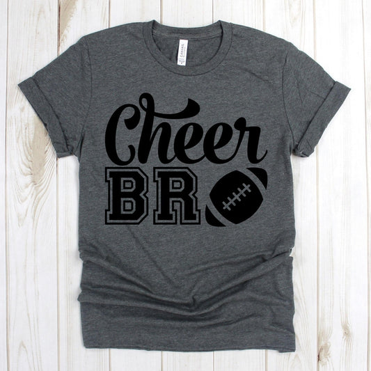 www.teestore.io-Football Shirt - Cheer Bro Football - Football Shirts - Football Brother Gift - Football Tee Shirt - Football Bro Shirt Tshirt Funny Sarcastic Humor Comical Tee | TeeStore.io