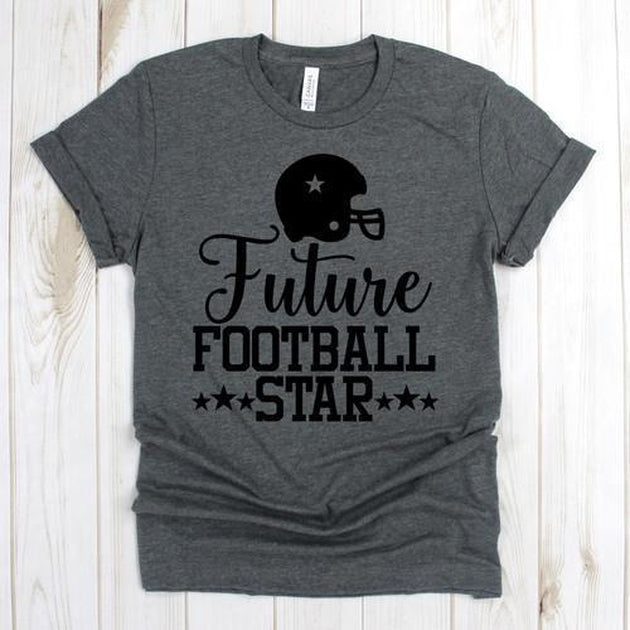 www.teestore.io-Football Shirt - Future Football Star Seven Stars - Football Season Shirt - Football Tee Shirt - Football Shirts Tshirt Funny Sarcastic Humor Comical Tee | TeeStore.io