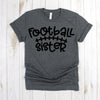 www.teestore.io-Football TShirt - Football Sister Football Stitch - Football Shirt - Game Day Shirt - Football Season Tee