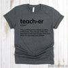 www.teestore.io-Funny Gift For High School Teacher - Teacher Definition T-Shirt - Elementary Gift - Funny Shirt - Teacher Tee Shirt Tshirt Funny Sarcastic Humor Comical Tee | TeeStore.io