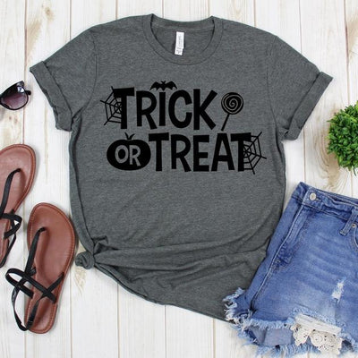 wwwteestoreio-Funny Halloween Shirt - Trick Or Treat Lollipop Bat - Hocus Pocus Shirt - Trick Or Treat Shirt - Spooky TShirt