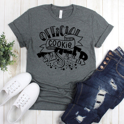 www.teestore.io-Funny Holiday Shirt - Official Cookie Tester Banner Cookie - Christmas T Shirt - Christmas Shirt - Christmas Tee