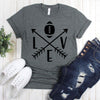 www.teestore.io-Game Day Shirt - Football Love Crossing Arrow - Fall Shirt - Football Mom Shirt - Football Shirt