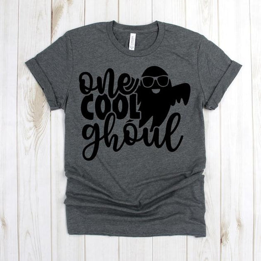 wwwteestoreio-Ghost TShirt - One cool Ghoul Cool Ghost - Halloween Shirt - Fall Shirt - Boo Shirt - Hocus Pocus Shirt