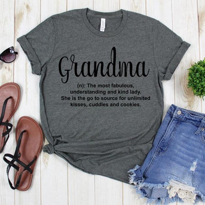 wwwteestoreio-Gift For Grandma - Grandma Definition Tee Shirt - Grandma Tee - Grandmother Shirts - Granny Shirt