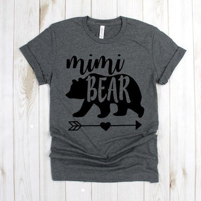 wwwteestoreio-Gift For Grandmother - Mimi Bear T Shirt - Funny Mimi Bear Shirt - Grandma Shirts - Grandma Shirts