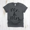 wwwteestoreio-Gift For The Newlyweds - Mrs And Mr Shirts - Mr and Mrs shirts - Mr And Mrs T Shirts - Newlywed Shirt