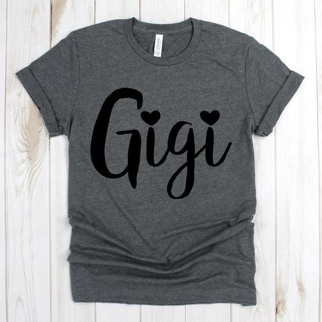 wwwteestoreio-Gigi T-shirt - Gigi Shirt - Grandma T Shirt - Gift For Grandmother - Gigi Shirts