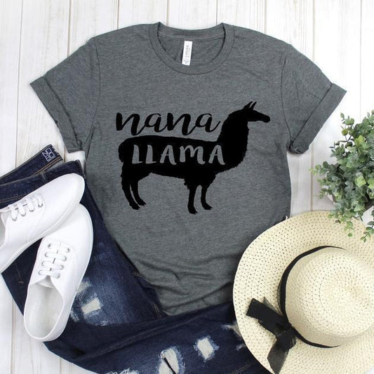 wwwteestoreio-Grammie Gifts - Grammy Llama Shirt - Grammy llama - Grandma Shirt - Grandmother Gift - Grandma Gift