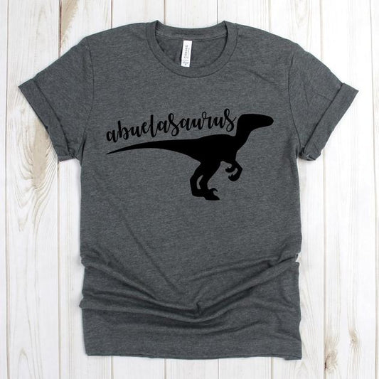 wwwteestoreio-Grandma Saurus Tee Shirt - Abuela Saurus Shirt - Abuela Shirt - Dinosaur Grandma Shirt - Abuela To Be - Grandma of Boys - Spanish Grandma - Spanish Grandma