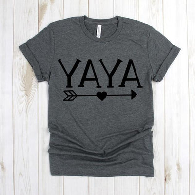 wwwteestoreio-Grandma Shirts - Yaya Shirt - Gift for Yaya - New Grandparent Gift - Mother's Day Gift - Baby Announcement Shirt