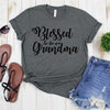 wwwteestoreio-Grandma Tee Shirt - Blessed To Be A Grandma Tee Shirt - Grandma Shirts - Grandmother Tee Shirt - Gift For Grandma