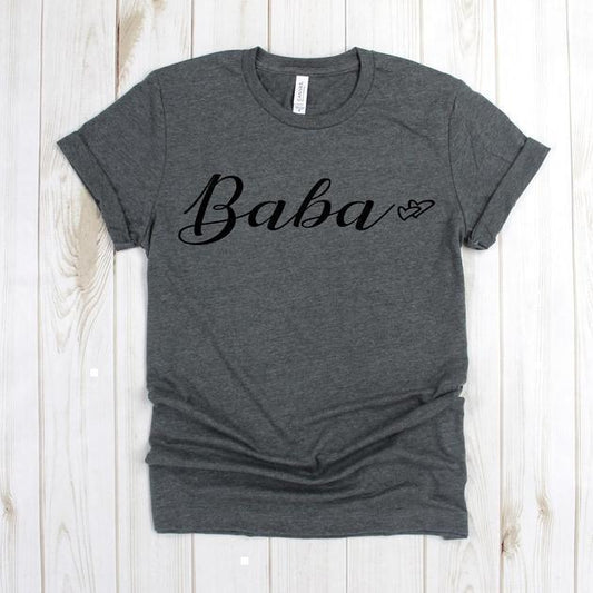 wwwteestoreio-Grandma Tee Shirts - Baba T Shirt - Grandmother Shirts - Grandmother Tee - Grandma T-shirt