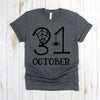 wwwteestoreio-Halloween T Shirt - October 31 Spider Web - Halloween Shirts - October Shirt - Hocus Pocus Tee - Trick Or Treat Shirt