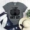 wwwteestoreio-Halloween TShirt - Get Lit Pumpkin Shades - Thanksgiving Shirt - Pumpkin Shirt - Trick Or Treat Shirt - Fall Shirt