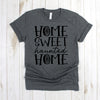 wwwteestoreio-Halloween Tshirt - Home Sweet Haunted Home Web O Shirt - Halloween Shirt - Autumn Shirt - Trick Or Treat TShirt - Witch Shirt