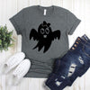 wwwteestoreio-Halloween TShirt - Smiling Girl Ghost Ribbon - Ghost Shirt - Halloween Party - Trick Or Trick Shirt - Boo Shirt