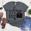 wwwteestoreio-Homestead Shirt - Welcome To The Farm Shirt - Farm Love Gift - Farmhouse - Country Shirt - Southern Shirt - Rustic Shirt - Farmhouse Gift