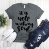 wwwteestoreio-Inspirational Shirt - It Is Well With My Soul - Christian Shirt - Scripture Shirt - Yoga Shirt - Workout Shirt - Christian Tee