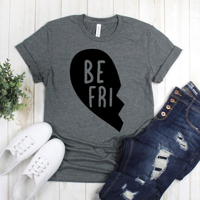 wwwteestoreio-Love you Heart - Broken Heart Tees - Best Friends BFF Forever T-Shirt - Besties Gift - BFF Shirts