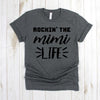 wwwteestoreio-Mimi Shirt - Rockin' The Mimi Life Tee Shirt - Grandma To Be Shirt - New Mimi - Pregnancy Announcement - Grandma Gift