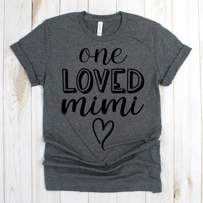 wwwteestoreio-Mimi Tee Shirt - One Loved Mimi Shirts - Grandma Shirt - Mimi Tee - Gift For Grandma - Cute Grandma T-Shirt