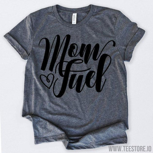 www.teestore.io-Mom Fuel Tshirt Funny Sarcastic Humor Comical Tee | TeeStore.io