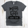 wwwteestoreio-Mom Shirt - Super Mom Super Wife Super Tired - Funny Mom Shirt - New Mom Gift - Mothers Day Gift - Cute Mom