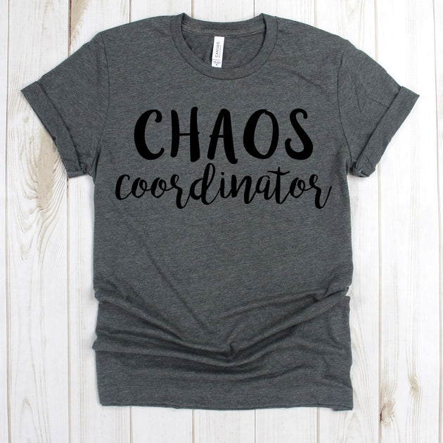 wwwteestoreio-Mom Shirts - Chaos Coordinator - Momlife Shirt - Womens Shirt - Wedding Planner Shirt - Shirts for Moms - Mothers Day Gift - Trendy Mom T-Shirts - Teacher