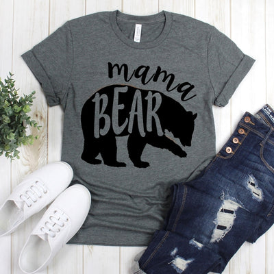 wwwteestoreio-Mom To Be Shirts - Mama Bear Shirt - Bear Shirts - Mommy Shirts - Gift For Mom Shirts