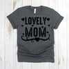 wwwteestoreio-Mommy Shirt - Lovely Mom Shirt - Mom Shirt - Mom TShirt - Mama Bear TShirt - Birthday Gift for Mom - Mom Life Shirt