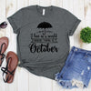 wwwteestoreio-Month Shirt - I Am So Lucky I Live In A World Where There Is October Umbrella - Fall Shirt - Season Shirt - Autumn Tee