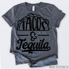 www.teestore.io-Tacos And Tequila Tshirt Funny Sarcastic Humor Comical Tee | TeeStore.io