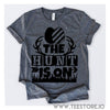 www.teestore.io-The Hunt Is On Tshirt Funny Sarcastic Humor Comical Tee | TeeStore.io