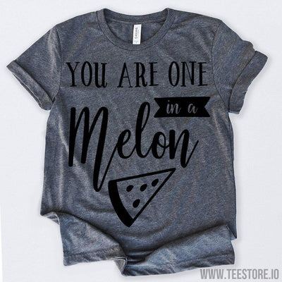www.teestore.io-Valentines Day Shirt You Are One In A Melon Tshirt Funny Sarcastic Humor Comical Tee | TeeStore.io
